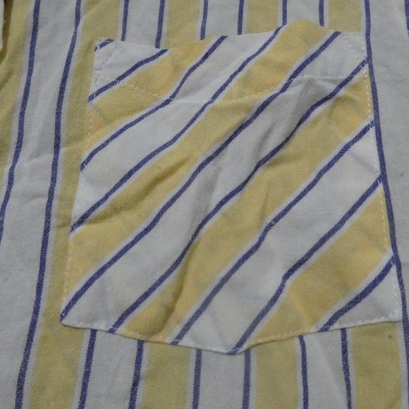 PINK ROSE striped button up shirt, small - Picture 7 of 11